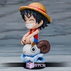 Luffy Smile Chibi STL Files