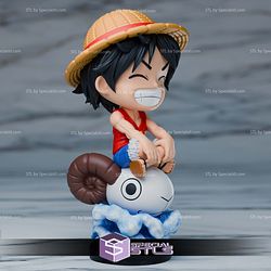 Luffy Smile Chibi STL Files