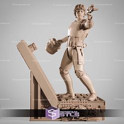 Luke Stormtrooper Pointing 375mm STL Files