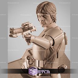 Luke Stormtrooper Pointing 375mm STL Files