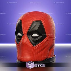 Magic The Gathering Marvel Deadpool Head Deck Box STL