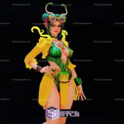 Mantis Summer Skin Marvel Rivals STL Files