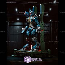 Mecha Lucario Pokemon STL Files