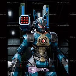 Mecha Lucario Pokemon STL Files