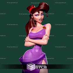 Megara Stylized Two Outfit STL Files