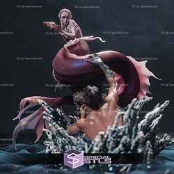 Mermaid of the ocean STL Files