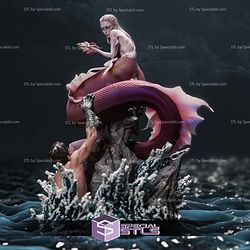 Mermaid of the ocean STL Files