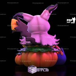 Mimikyu Pikachu Pumpkin Halloween STL Files