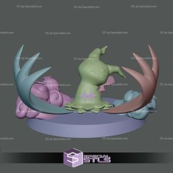 Mimikyu Pokemon 61mm STL Files