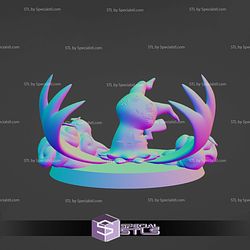 Mimikyu Pokemon 61mm STL Files