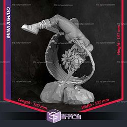 Mina Ashido Up Side Down STL Files