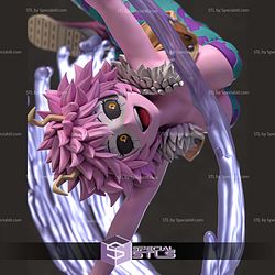 Mina Ashido Up Side Down STL Files