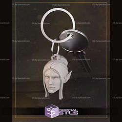 Minthara Head Keychain STL Files