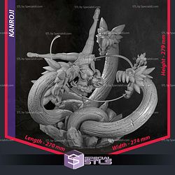 Mitsuri Kanroji Up Side Down STL Files