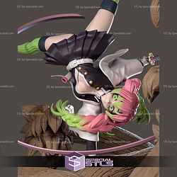 Mitsuri Kanroji Up Side Down STL Files