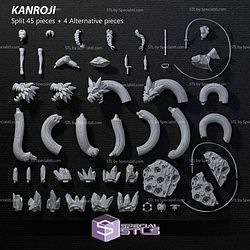 Mitsuri Kanroji Up Side Down STL Files