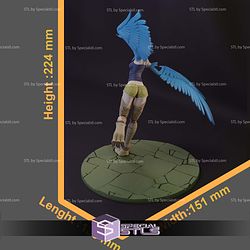 Monster Musume Papi 224mm STL Files