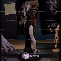 Morticia Addams Beauty STL Files