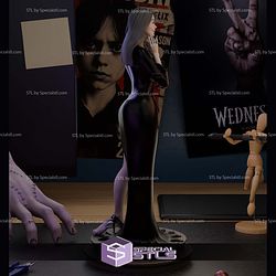 Morticia Addams Beauty STL Files