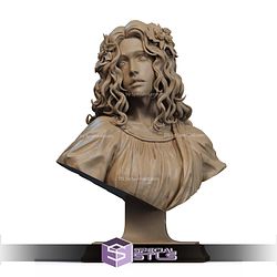 Muse Greek Mythology Bust STL Files