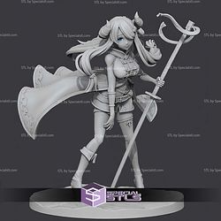 Narmaya Granblue Fantasy 165mm STL Files