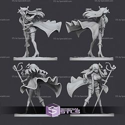 Narmaya Granblue Fantasy 165mm STL Files