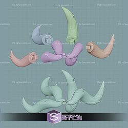 Naruto 4 Tails STL Files
