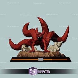 Naruto 4 Tails STL Files