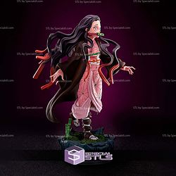 Nezuko Walking STL Files