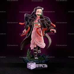 Nezuko Walking STL Files