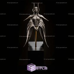 Noctaviel a veiled servant eternal night Bust STL Files