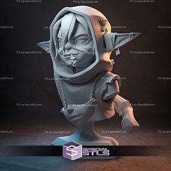 Nott Revvetha Bust Mighty Nein STL Files