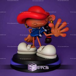 Numbuh 5 Cartoon STL Files