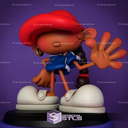 Numbuh 5 Cartoon STL Files