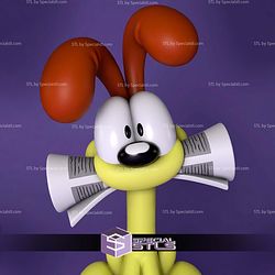 Odie from Garfield 66mm STL Files
