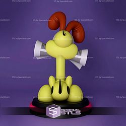 Odie from Garfield 66mm STL Files