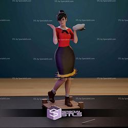 Olive Oy Human Fanart STL Files