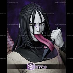 Orochimaru Snake 360mm STL Files