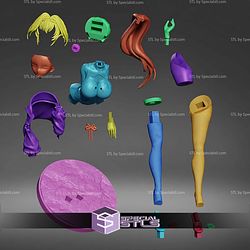 Ouro Kronii Summer Outfit STL Files