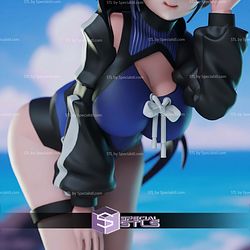 Ouro Kronii Summer Outfit STL Files