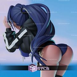 Ouro Kronii Summer Outfit STL Files