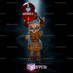 Pennywise It Chibi STL Files