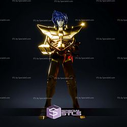 Phoenix Ikki Wearing Sagittarius Cloth STL Files