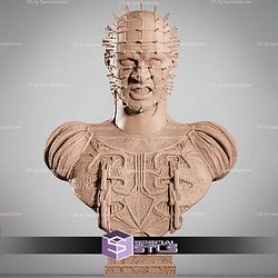 Pinhead Portrait Bust 347mm STL Files