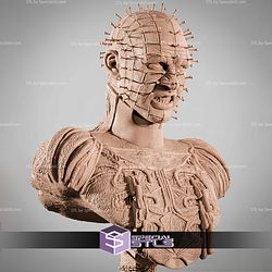 Pinhead Portrait Bust 347mm STL Files