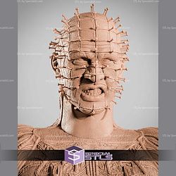 Pinhead Portrait Bust 347mm STL Files