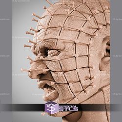 Pinhead Portrait Bust 347mm STL Files