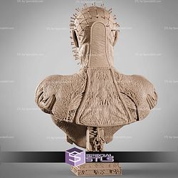 Pinhead Portrait Bust 347mm STL Files
