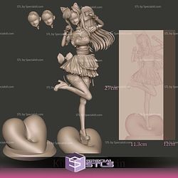 Pink Maid Marin Kitagawa STL Files