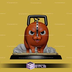 Pochita Basic Alone STL Files